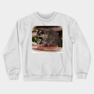 Raccoon Hugs Crewneck Sweatshirt